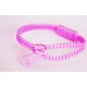 Neon Lavender Zipper Bracelet
