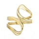 Metal Hinge Loop Bracelet - Gold